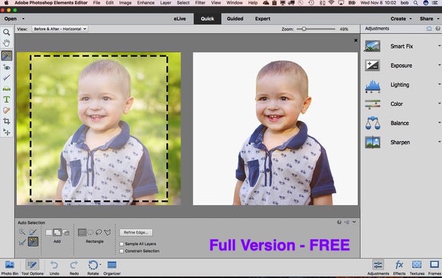 equivalent of photoshop elements for mac os